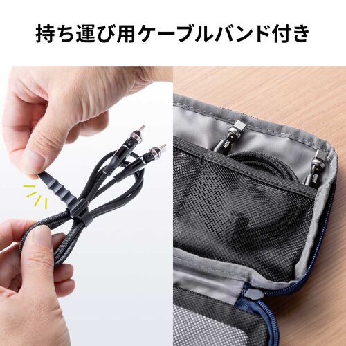 USB Type-Cケーブル（PD240W・L字・全方向対応ケーブル・両端回転コネクタ・スマホ・switch・iPhone17・充電・540°回転・USB2.0・480Mbps・1m・ブラック）