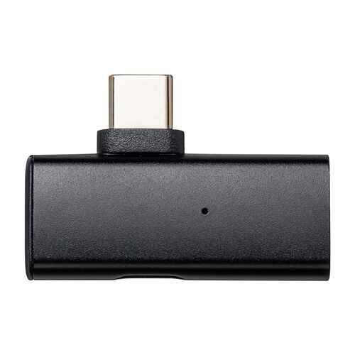 USB A to USB C 変換アダプタ（L字型・充電対応・PD100W・ USB 10Gbps・AppleProRes対応・通電LED・ブラック）