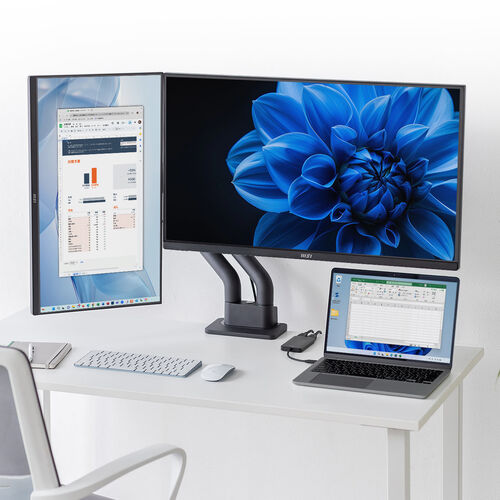 USB C - HDMI 変換アダプタ（4K×1 フルHD×1・ディスプレイアダプタ・マルチディスプレイ・2画面・拡張・HDMI2つ・Win Mac対応）