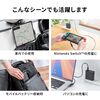 USB-C 変換アダプタ（540°回転・PD240W・上下左右・全方向対応・L字/L型コネクタ・USB2.0・急速充電・Type-C・方向変換・ガンメタリック）