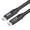 USB Type-Cケーブル（7m・Type-C映像出力対応・USB PD75W対応・4K/60Hz・Altモード・5Gbps・充電・データ転送・ブラック・電子黒板）