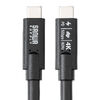 USB Type-Cケーブル（7m・Type-C映像出力対応・USB PD75W対応・4K/60Hz・Altモード・5Gbps・充電・データ転送・ブラック・電子黒板）