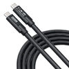 USB Type-Cケーブル（7m・Type-C映像出力対応・USB PD75W対応・4K/60Hz・Altモード・5Gbps・充電・データ転送・ブラック・電子黒板）
