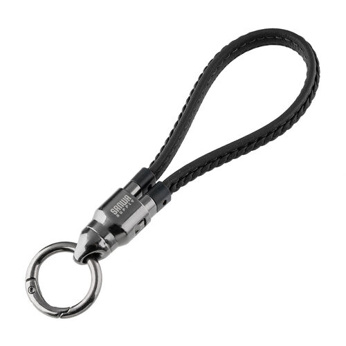 USBケーブル（USB Type-C ストラップ・急速充電・PD240W対応・ハンドストラップ・iPhone16・22cm・ブラック）