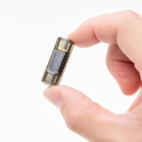 USB-C 中継アダプタ（電力表示機能・メス-メス・延長・USB 40Gbps・PD 140W・映像出力・8K・60Hz・直線・Type-C・クリアカラー・スケルトンデザイン）