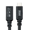 USB Type-C 延長ケーブル（PD100W・映像出力・4K60Hz・Altモード・USB5Gbps・高速通信・3重シールド構造・1m）