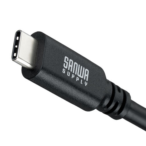 USB Type-C 延長ケーブル（PD100W・映像出力・4K60Hz・Altモード・USB5Gbps・高速通信・3重シールド構造・1m）