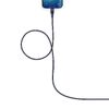 USBケーブル（USB-C・USB-A・データブロッカー・データ通信遮断・データ抜き取り対策・PD60W・USB2.0・シリコンケーブル・1m・ブラック）