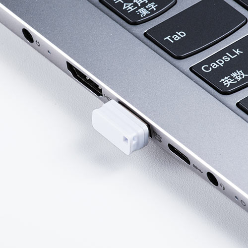 USBメモリ（超小型・キャップ式・16GB・USB3.2 Gen1・ホワイト）