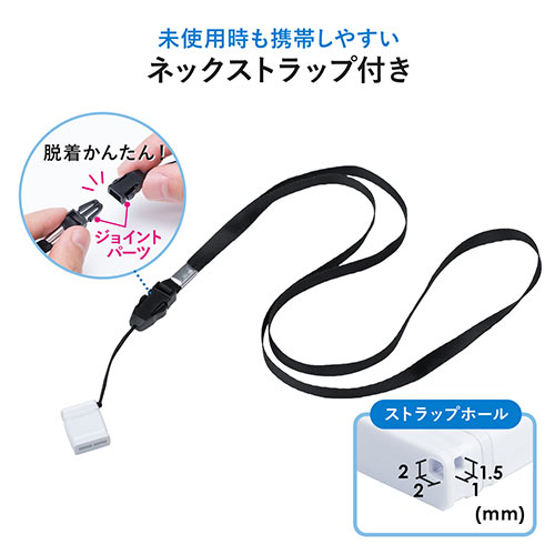 USBメモリ（超小型・キャップ式・32GB・USB3.2 Gen1・ホワイト）