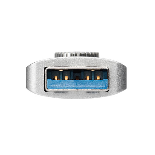 iPhone・iPad USBメモリ 128GB（USB3.1 Gen1・Lightning対応・MFi認証・iStickPro 3.0・シルバー）