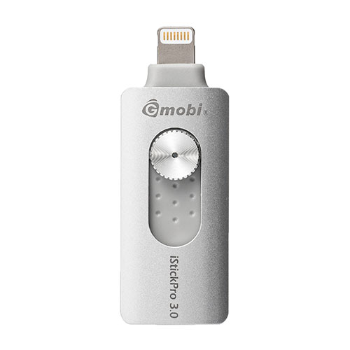 iPhone・iPad USBメモリ 128GB（USB3.1 Gen1・Lightning対応・MFi認証・iStickPro 3.0・シルバー）