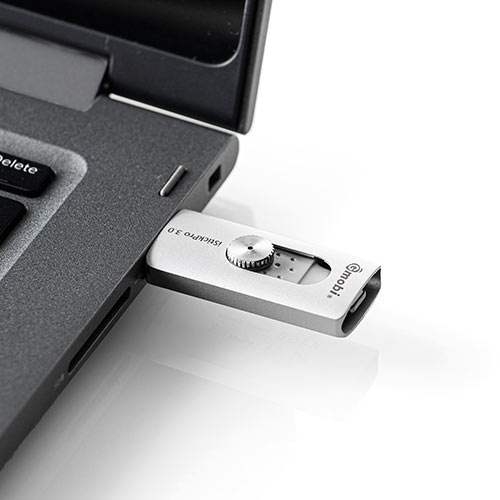 iPhone・iPad USBメモリ 64GB（USB3.1 Gen1・Lightning対応・MFi認証・iStickPro 3.0・シルバー）