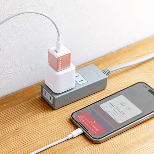 Qubii （EX・タイプC・512GB・メモリ内蔵・PD60W・高速充電 ・Android・自動バックアップ・パソコン不要・iPad・iPhone15・ローズゴールド）IPLBC512GP