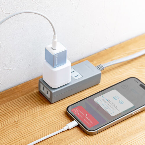 Qubii （EX・タイプC・512GB・メモリ内蔵・PD60W・高速充電 ・Android・自動バックアップ・パソコン不要・iPad・iPhone15・ブルー）IPLBC512GP