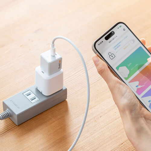 Qubii （EX・タイプC・512GB・メモリ内蔵 ・PD60W・高速充電 ・Android・自動バックアップ・パソコン不要・iPad・iPhone15・ホワイト）IPLBC512GW