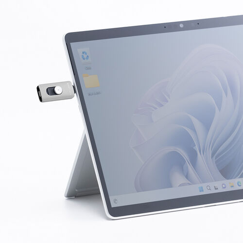 USBメモリ （タイプC・iPad・iPhone・android・ライトニング・小型・128GB・パソコン・バックアップ・プレゼント・おすすめ・おしゃれ・人気・グレー）IPLUC128GGY