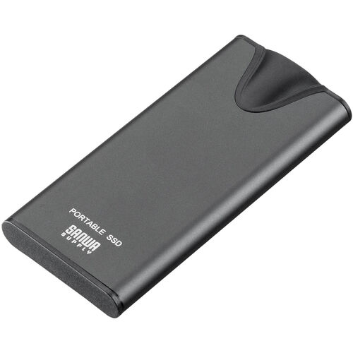 外付けSSD(4TB・容量・iPhone・PC・スマホ・ゲーム・シルバー