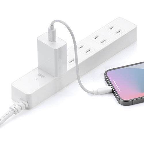 USB充電器 Type-C 1ポート（3A・コンパクト・PSE適合品・Android