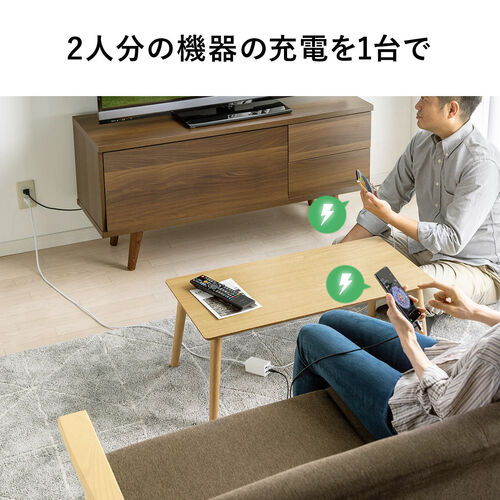 Type-C PD 充電器（4ポート・65W・急速充電器・GaN窒素ガリウム採用・PSE認証・USB-C/USB-A機器対応・iPhone・Android・iPad・MacBook）