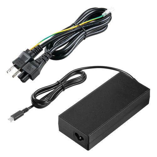 高出力AC充電器（ドッキングステーション用・USB PD100W対応・USB Type-C・USB充電器・ACアダプタ・ノートパソコン・タブレット・スマホ・充電用）