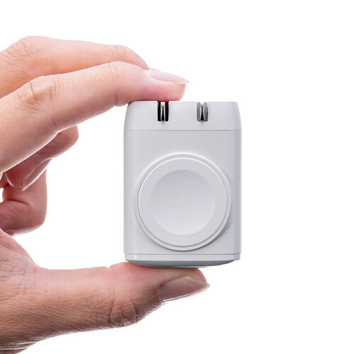 USB-C充電器（アップルウォッチ・充電器・PD 30W・USB-C・1ポート・折りたたみ式プラグ・急速充電・iPhone・iPad・Made for Apple Watch認証品・PSE認証品）