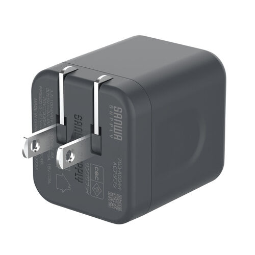 USB充電器（PD 充電器・最大65W・1ポート・Type-C×1・GaN採用・折りたたみ式プラグ・超小型・キューブ・急速充電・ノートパソコン・スマホ・タブレット・PSE適合商品）