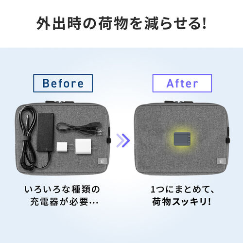 USB充電器（PD 充電器・最大65W・1ポート・Type-C×1・GaN採用・折りたたみ式プラグ・超小型・キューブ・急速充電・ノートパソコン・スマホ・タブレット・PSE適合商品）