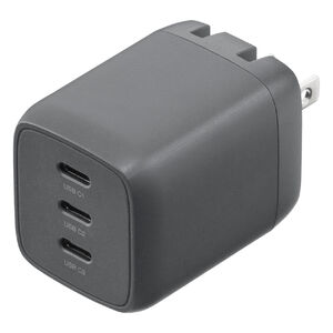 USB充電器（PD 充電器・1ポート最大67W・合計65W・3ポート・Type-C×3