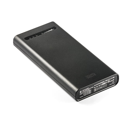 モバイルバッテリー（PC用モバイルバッテリー・外付けバッテリー・大容量17400mAh・62.64Wh・飛行機・持ち込み・機内・リチウム電池） BTL033BK
