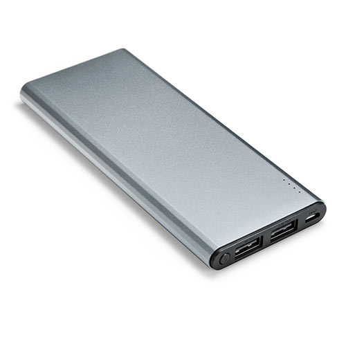 モバイルバッテリー（iPhone・Android対応・薄型・5000mAh・Lightning/microUSB/Type C対応・PSE適合品）