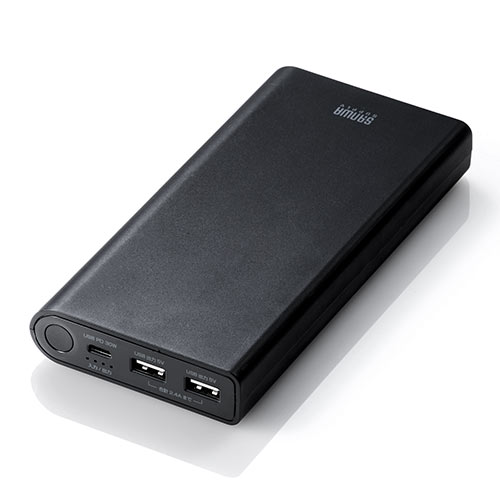 モバイルバッテリー(大容量・PD30W対応・PSE適合・Type Cケーブル付・20100mAh）