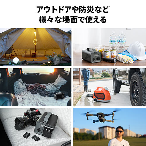 ポータブル電源 76800mAh/284Wh 大容量 正弦波 小型軽量 AC出力対応 PSE適合品 パソコン スマホ 日常普段使い 災害 防災 アウトドア キャンプ