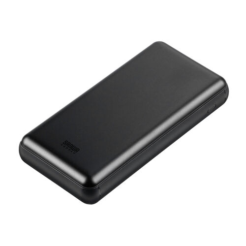 モバイルバッテリー（20000mAh・軽量・小型・持ち運び・大容量・PD20W・PSE認証済み・薄型・アルミ・飛行機・持ち込み・機内）BTL051BK