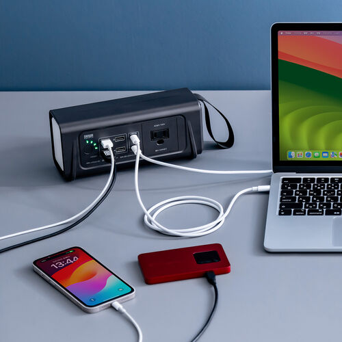 ポータブル電源（飛行機・機内持ち込み・大容量・小型・軽量・持ち運び・AC出力・111Wh・30000mAh・PD65W・LEDライト付き・停電・災害・車中泊・ノートパソコン） BTL053