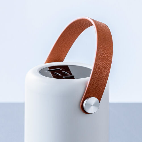 モバイルバッテリー（ハンドル付き・軽量・小型・持ち運び・大容量・25000mAh・PD100W・高速充電・3台同時充電・低電流モード・ノートPC・PSE認証済み・モバ充・ホワイト）