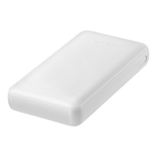 モバイルバッテリー（4000mAh・小型・軽量・Type-C×1・USB A×1・スマホ・タブレット・機内持ち込み対応・PSE認証済み・モバ充・ホワイト）