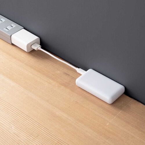 モバイルバッテリー（4000mAh・小型・軽量・Type-C×1・USB A×1・スマホ・タブレット・機内持ち込み対応・PSE認証済み・モバ充・ホワイト）