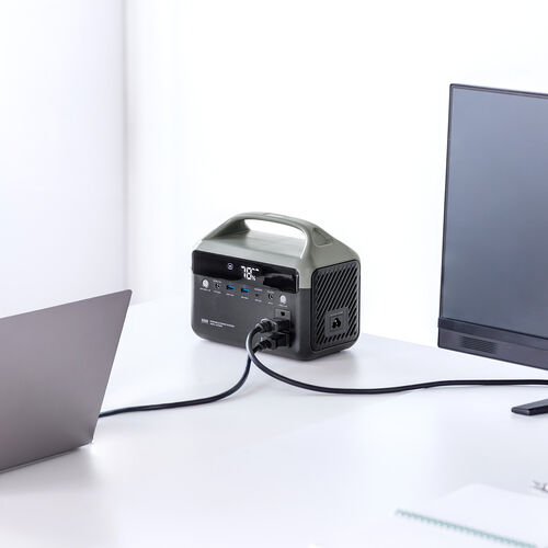 ポータブル電源（192Wh・AC出力・300W・持ち運び・軽量 USB PD45W 60000mAh LEDライト付き 停電 災害 車中泊 ノートパソコン 小型家電