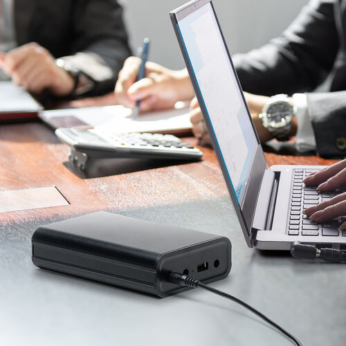 モバイルバッテリー（DC12V/19V出力対応・20000mAh・72Wh・大容量・ノートパソコン・USB充電・飛行機持ち込み可・出張・PSE適合品）