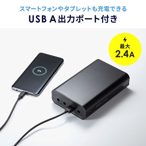 モバイルバッテリー（DC12V/19V出力対応・20000mAh・72Wh・大容量・ノートパソコン・USB充電・飛行機持ち込み可・出張・PSE適合品）