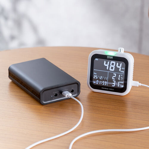 DC12V機器用モバイルバッテリー（リン酸鉄リチウムイオン電池・PSE適合品・12000mAh・38.4Wh・低電力機器対応・飛行機内持ち込み可）