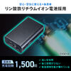 DC12V機器用モバイルバッテリー（リン酸鉄リチウムイオン電池・PSE適合品・12000mAh・38.4Wh・低電力機器対応・飛行機内持ち込み可）