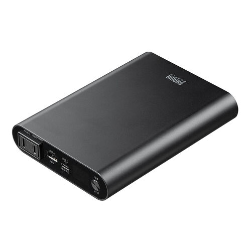 モバイルバッテリー（AC出力対応・大容量・13200mAh・47.52Wh・AC65W・PD30W・ノートパソコン・コンセント・USB充電・飛行機持ち込み可・旅行・ポタ電・ポータブル電源）