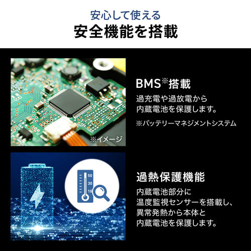 モバイルバッテリー（AC出力対応・大容量・13200mAh・47.52Wh・AC65W・PD30W・ノートパソコン・コンセント・USB充電・飛行機持ち込み可・旅行・ポタ電・ポータブル電源）