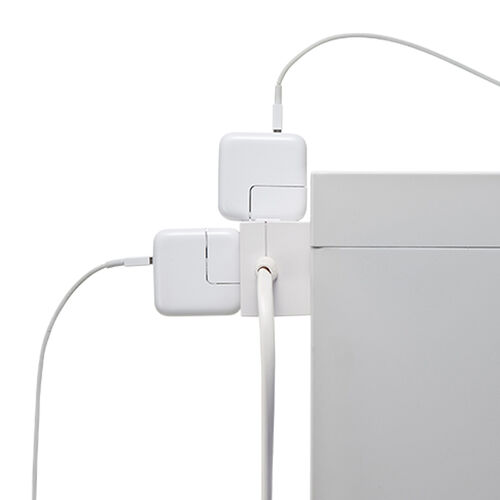 電源タップ（マグネット付・10個口・一括集中スイッチ付・雷ガード・ブレーカー・一括集中スイッチ付き・5m・ホワイト）