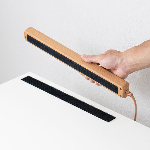 USB充電ポート付き電源タップ（6個口・USB 2ポート・2m・雷ガード対応・ほこりシャッター・個別スイッチ・一括スイッチ・ライトブラウン木目調）