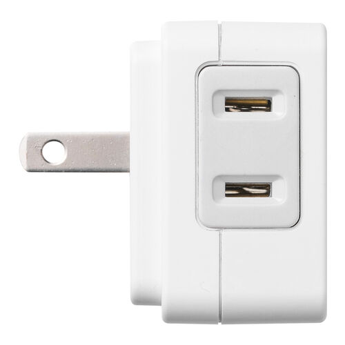 電源タップ（雷ガード・コンセント・3個口直付け・トリプルタップ）