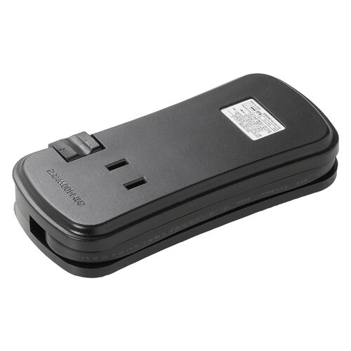 電源タップ（モバイルタップ・USBPD対応・USB充電器・巻取りケーブル・PD33W対応・コンセント3個口・USB A2個口・USB C 1個口・ブラック）
