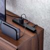 雷ガード電源タップ（10個口・マグネット付・一括集中スイッチ付・3m・ブラック）